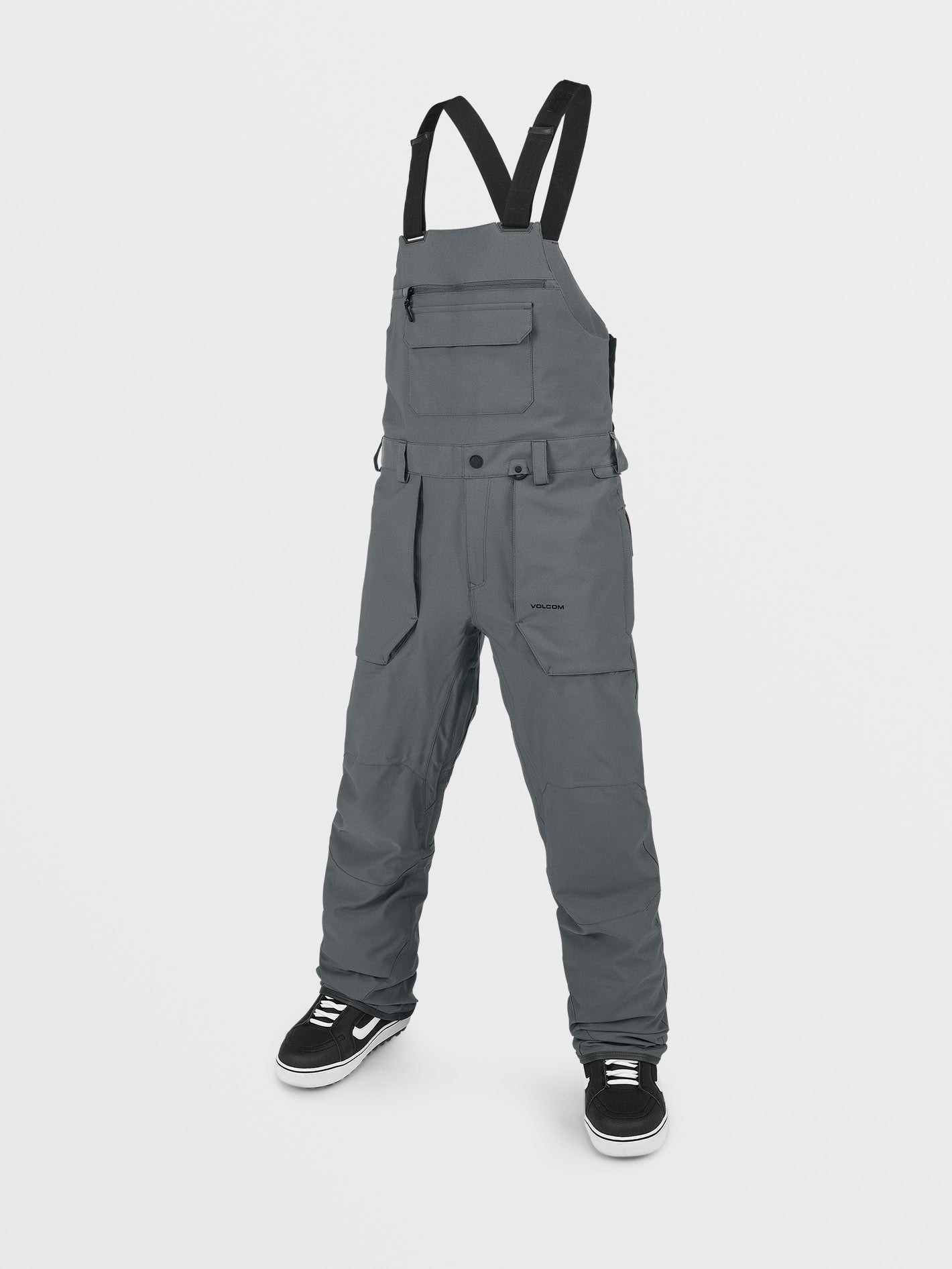 Volcom OVERALL ROAN BIB - Pantalon de ski - military/vert Volcom OVERALL ROAN BIB - Pantalon de ski - military/vert