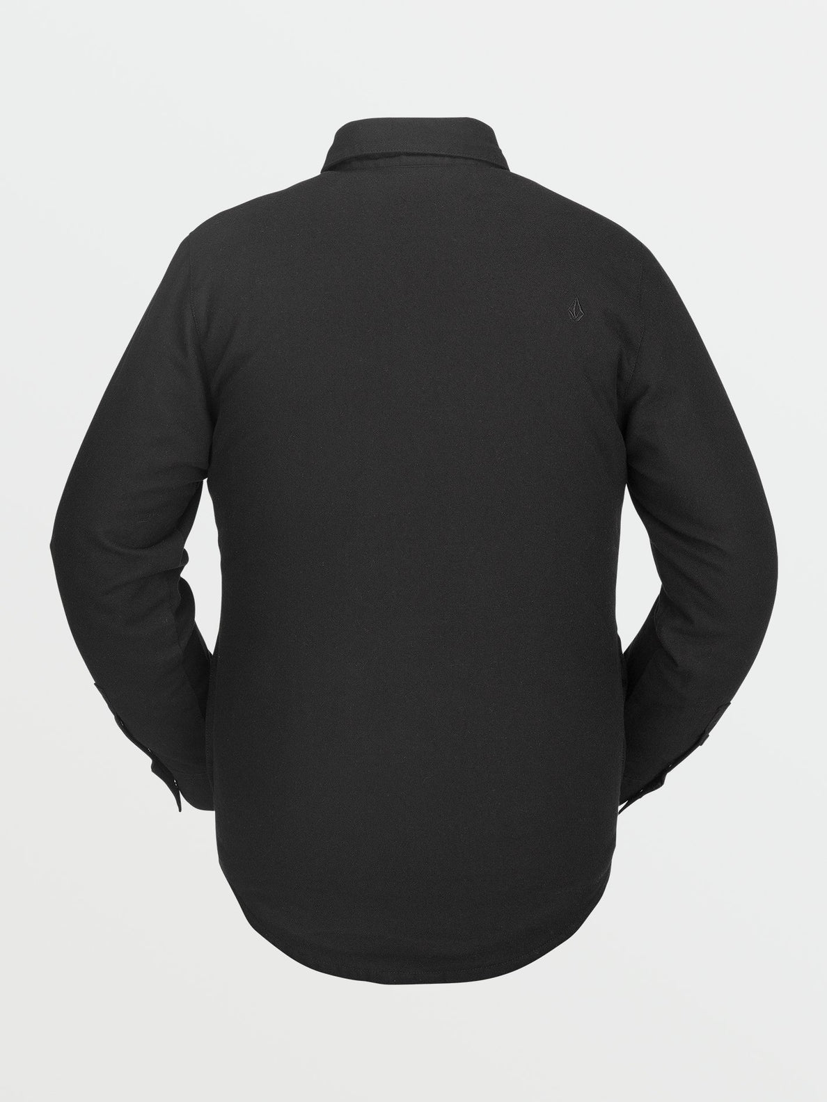 Sherpa Flannel Jacket - BLACK ON BLACK (G1552200_BKB) [B]