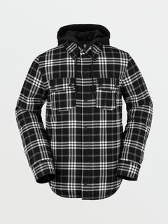 Field Insulated Flannel Jacket - BLACK (G1652200_BLK) [F]