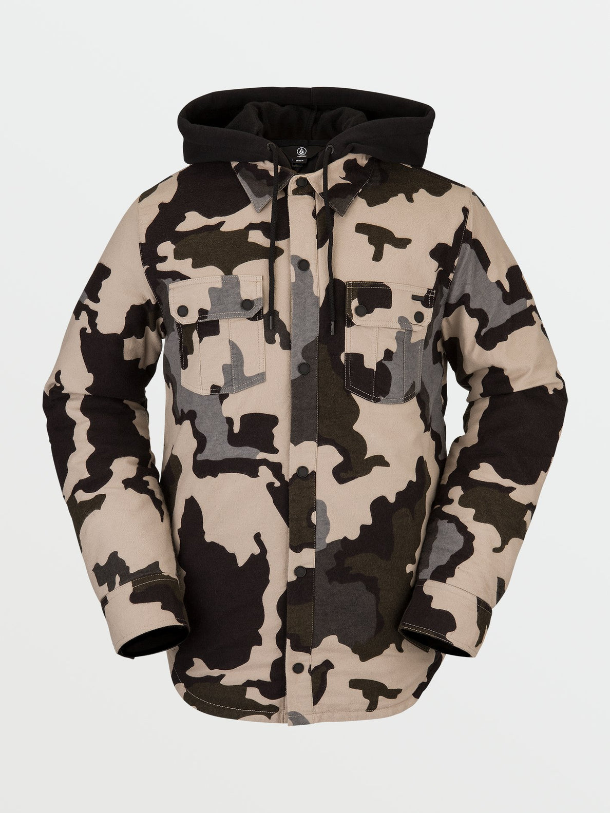Field Insulated Flannel Jacket - DRILL KHAKI (G1652200_DLK) [F]