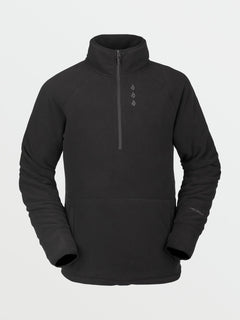 Polartec 1/2 Zip Sweatshirt - BLACK (G4152200_BLK) [F]
