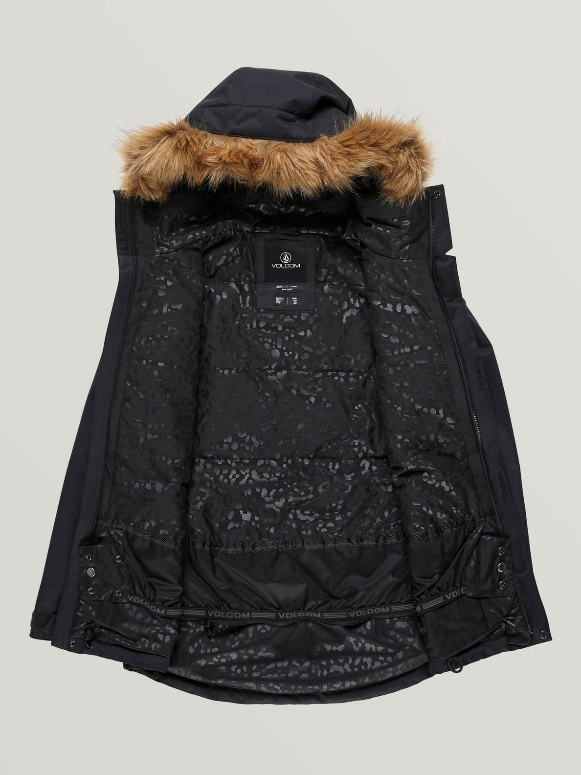 FAWN INS JACKET (H0452011_BLK) [1]
