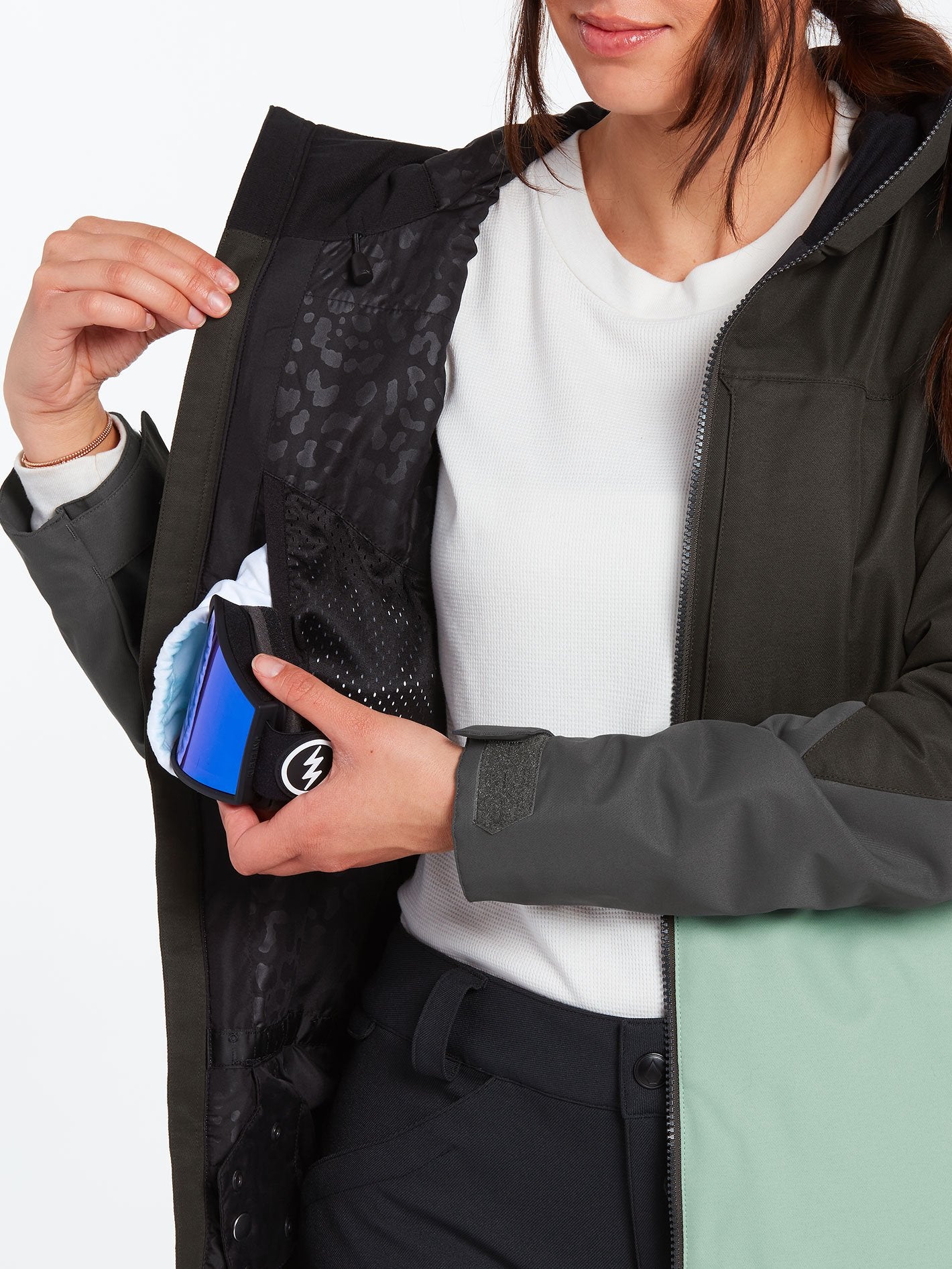 Veste de snow Strayer Insulated ACID BLACK France