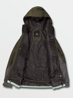 Strayer Insulated Jacket - BLACK GREEN (H0452211_BGR) [200]