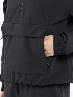 Sinter Bonded Stretch Jacket - BLACK (H0652407_BLK) [32]