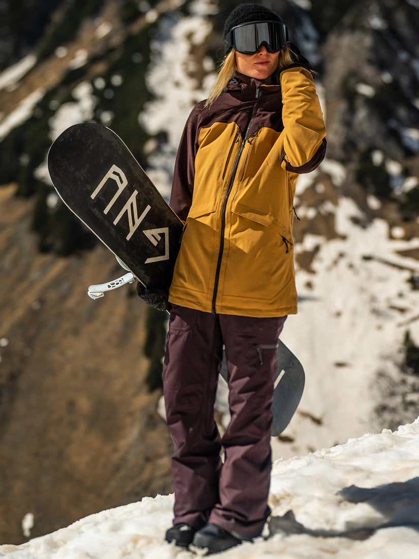 Pantalon de snowboard Knox Insulated Gore-Tex Noir Prune