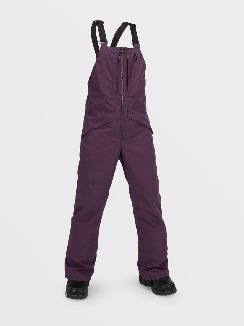 Barkley Insulated Bib Overall - BLACKBERRY - (KIDS) (I1252400_BRY) [F]