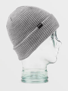 Youth Lined Beanie - HEATHER GREY - (KIDS) (L5852401_HGR) [F]
