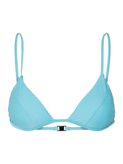 Simply Solid Triangle Bikini Top - Coastal Blue (O1412100_CBL) [20]