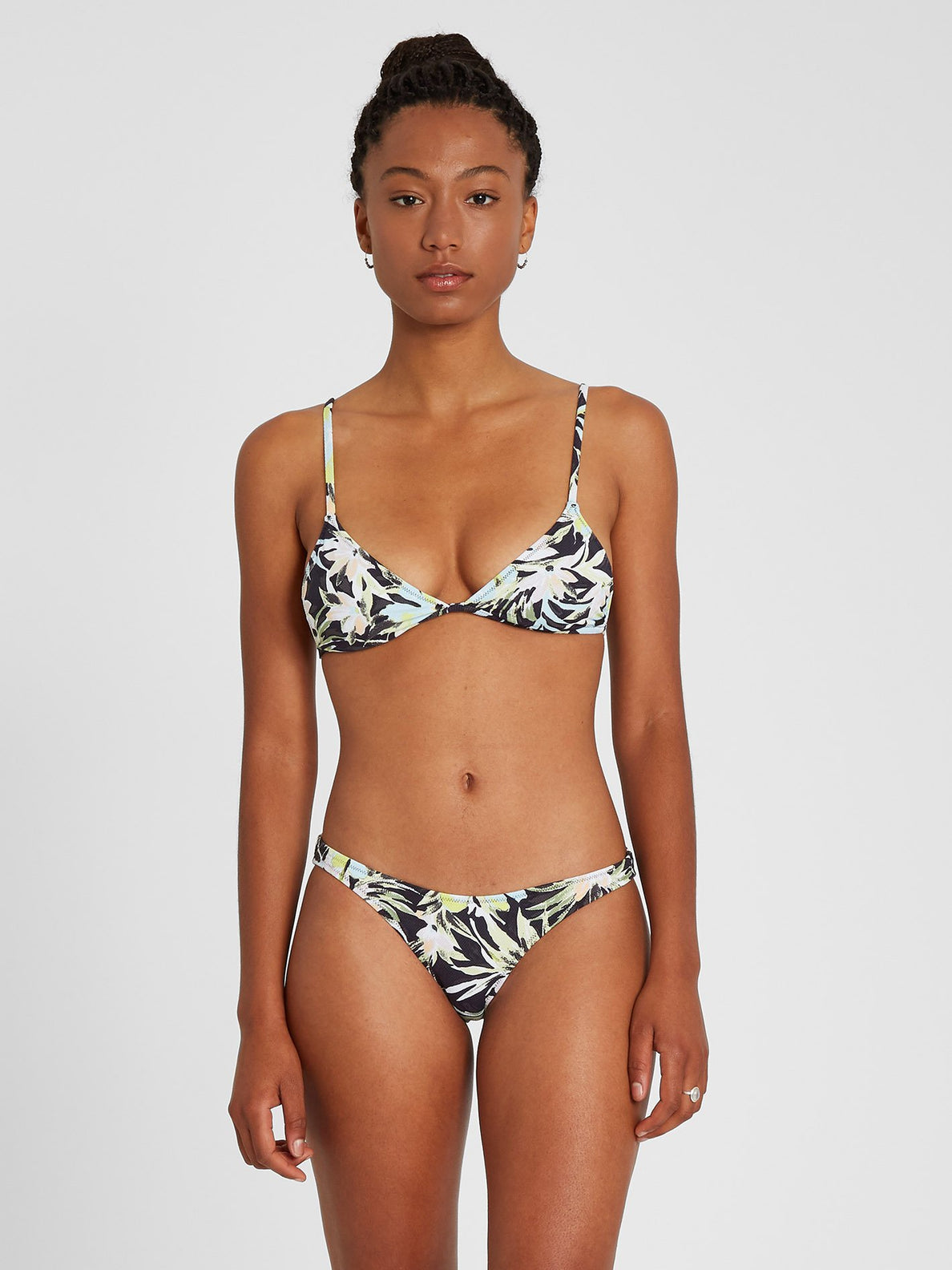 Off Tropic Triangle Bikini Top - Multi (O1412105_MLT) [F]