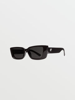 Strange Land Gloss Black Sunglasses (Gray Lens) - BLACK (VE04000201_BLK) [F]