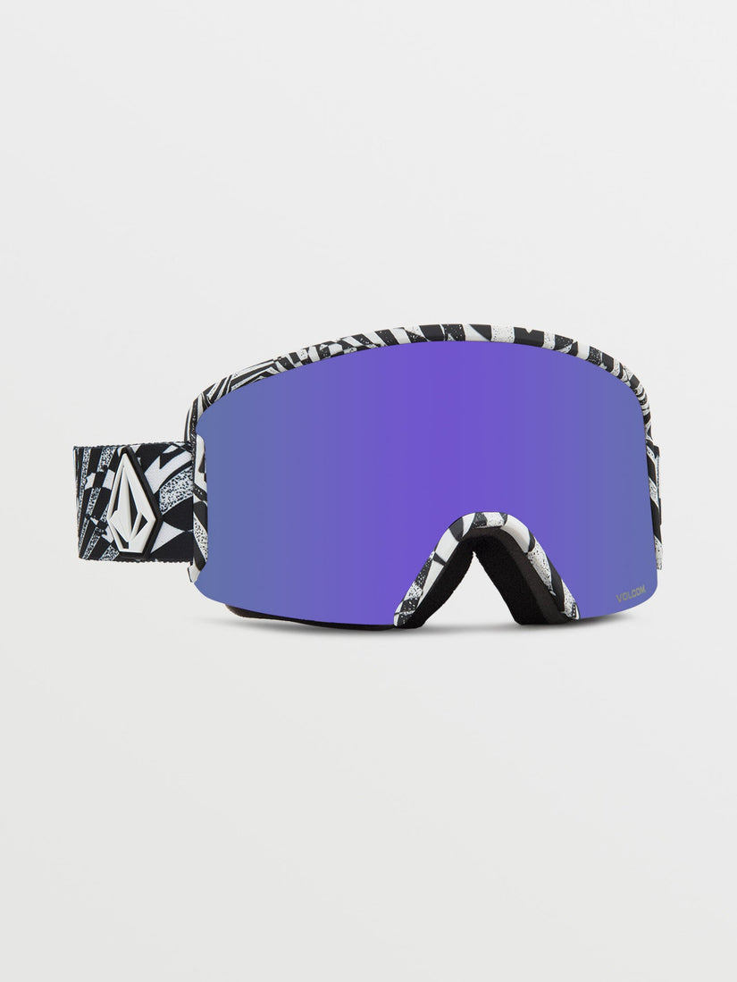 Garden Op Art Goggle (+ Bonus Lens - Yellow) - PURPLE CHROME (VG0123512_PPCH) [F]