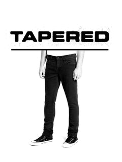 Jean 2 X Vorta Tapered - BLACK OUT